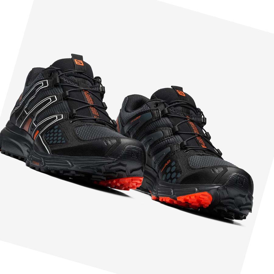 Salomon X-MISSION 3 Joggesko Dame Svarte Rød | NO2963BEX