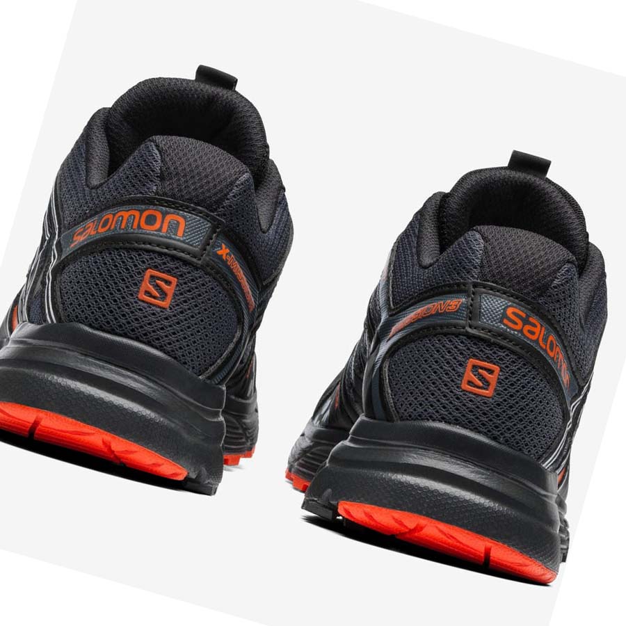 Salomon X-MISSION 3 Joggesko Dame Svarte Rød | NO2963BEX