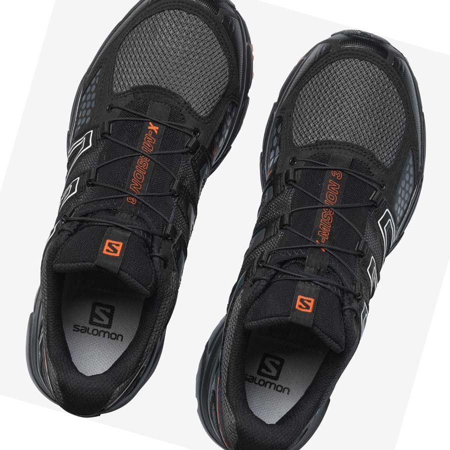 Salomon X-MISSION 3 Joggesko Dame Svarte Rød | NO2963BEX