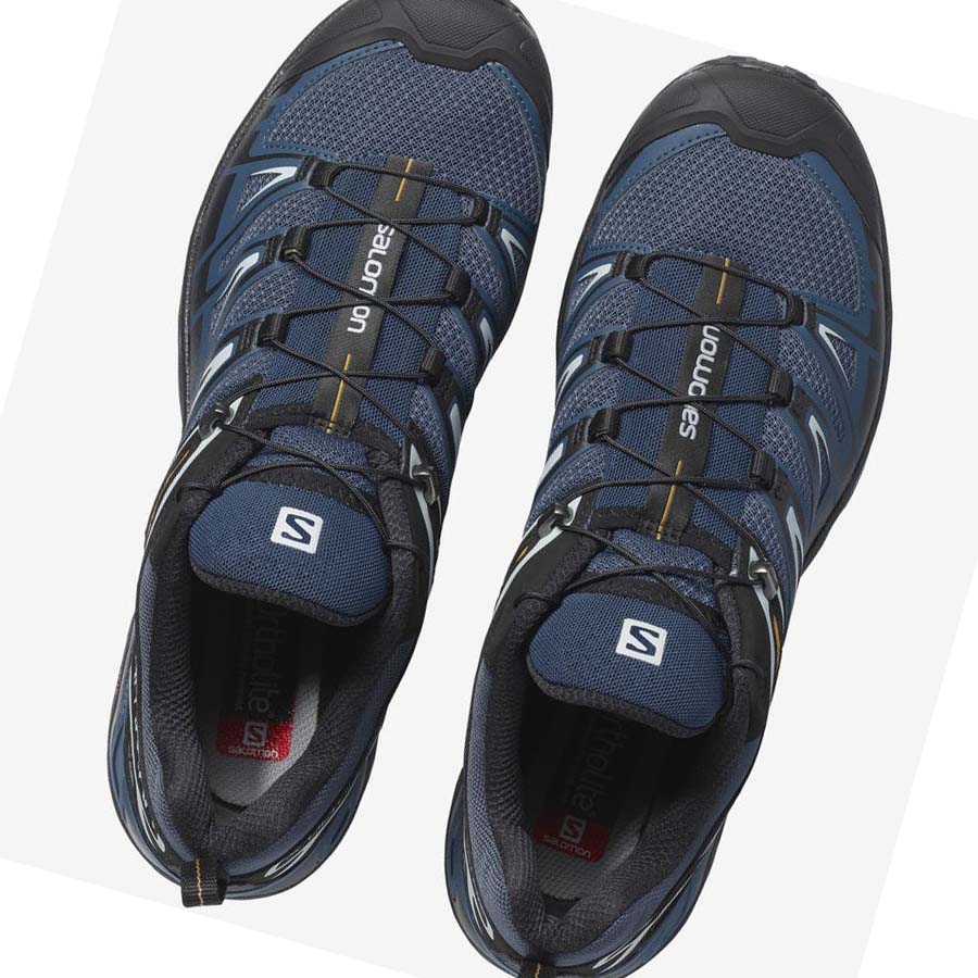 Salomon X ULTRA 3 Fjellsko Herre Marineblå | NO2041EBC