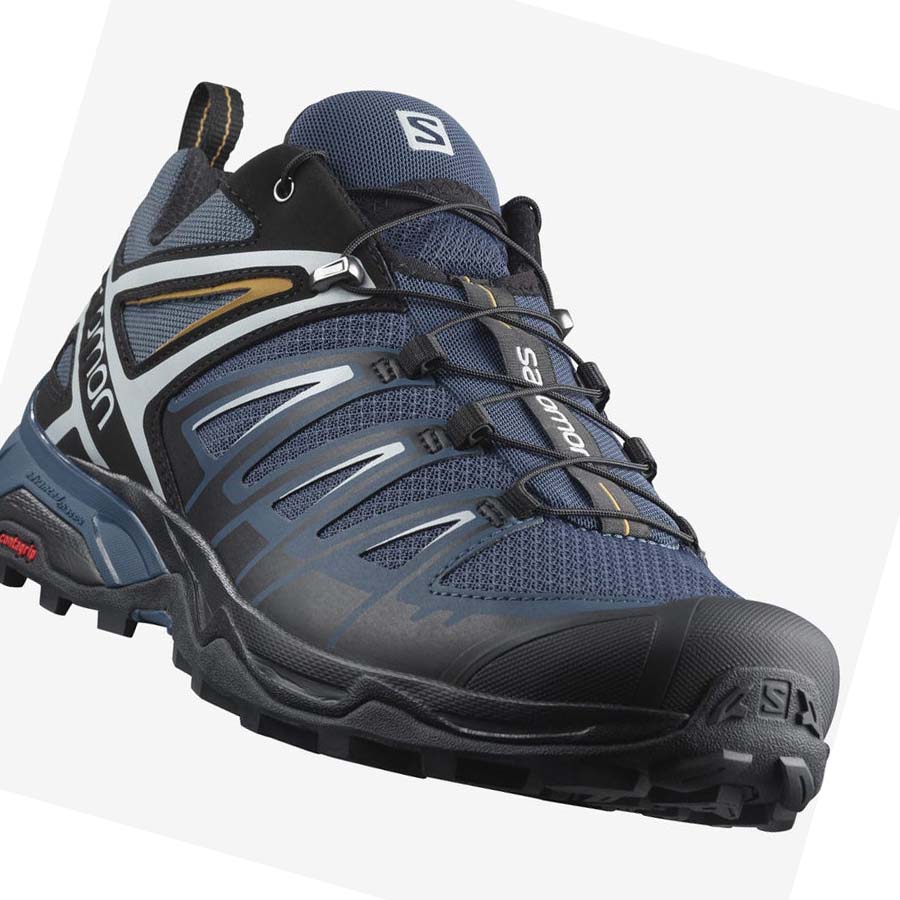 Salomon X ULTRA 3 Fjellsko Herre Marineblå | NO2041EBC