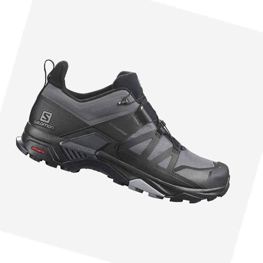 Salomon X ULTRA 4 GORE-TEX Fjellsko Herre Grå Svarte | NO2034CTV