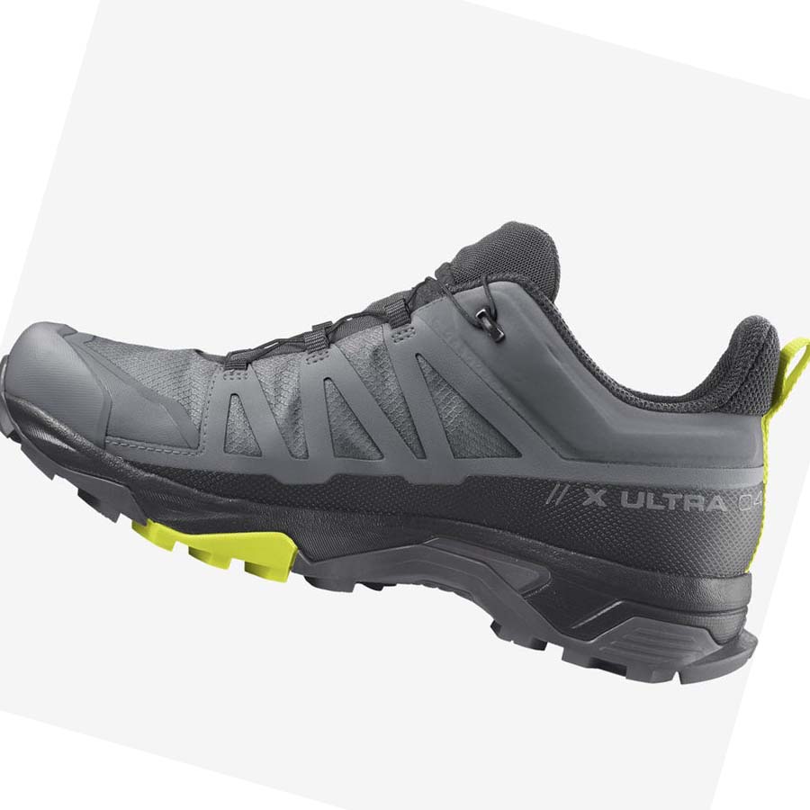 Salomon X ULTRA 4 GORE-TEX Fjellsko Herre Sølv | NO2036BEX