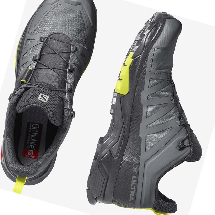 Salomon X ULTRA 4 GORE-TEX Fjellsko Herre Sølv | NO2036BEX