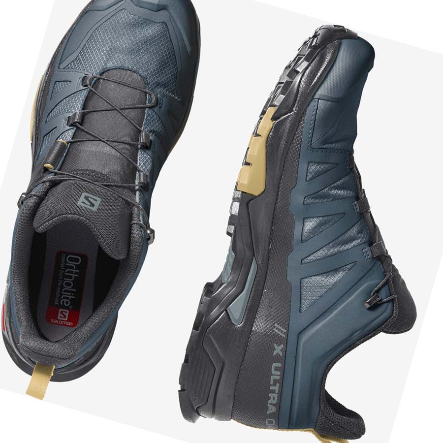 Salomon X ULTRA 4 GORE-TEX Fjellsko Herre Blå | NO2037NWY