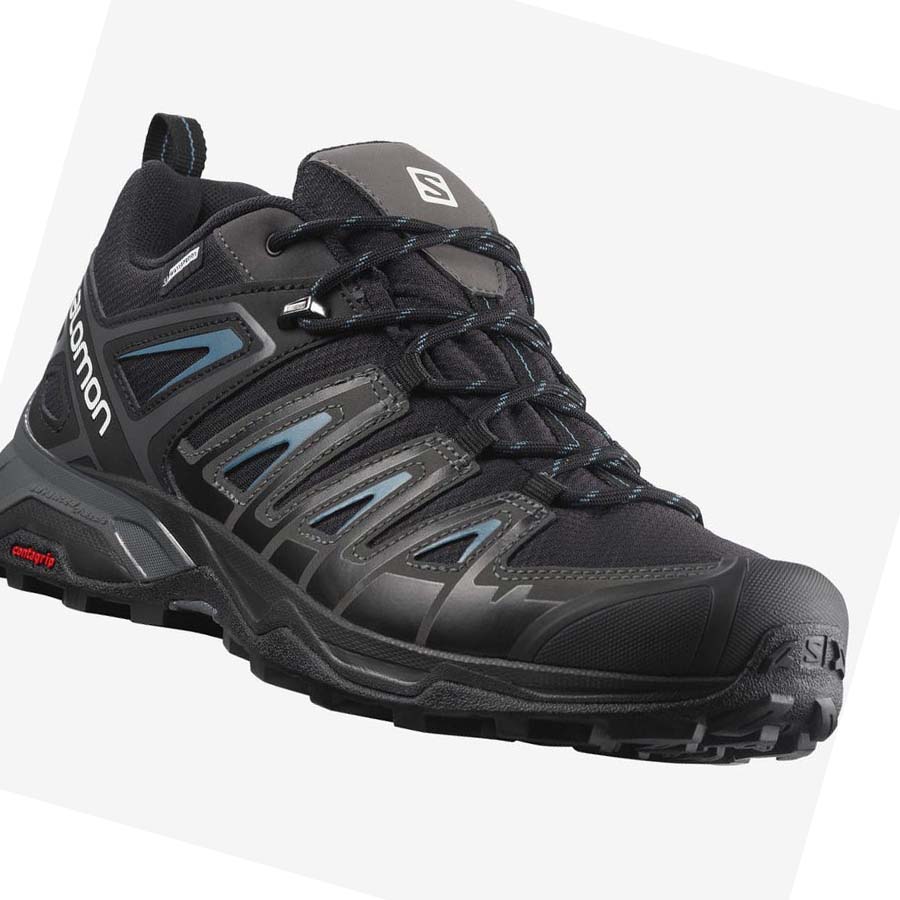 Salomon X ULTRA PIONEER CLIMASALOMON™ WATERPROOF Fjellsko Herre Svarte | NO2069SGL