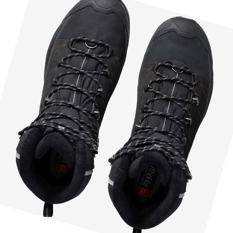 Salomon X ULTRA WINTER CLIMASALOMON™ WATERPROOF 2 Vinterstøvler Herre Svarte | NO2246XYU