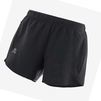 Salomon AGILE Shorts Dame Svarte | NO3267HAP