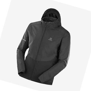 Salomon AGILE WIND WINDBREAKERS Jakke Herre Svarte | NO2357HAP