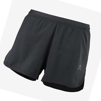 Salomon CROSS 3'' Shorts Dame Svarte | NO3274VRW