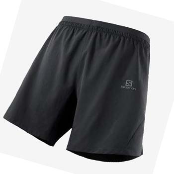 Salomon CROSS 7'' NO LINER Shorts Herre Svarte | NO2453ILH