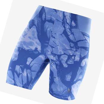 Salomon CROSS MULTI 7'' Shorts Dame Blå | NO3261JPQ