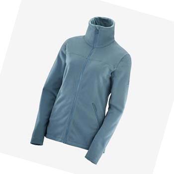 Salomon ESSENTIAL COSY FLEECE Hettegensere Dame Blå | NO3111HAP