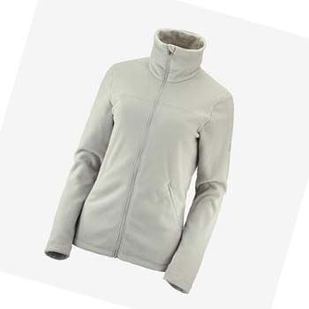 Salomon ESSENTIAL COSY FLEECE Hettegensere Dame Beige | NO3112JPQ