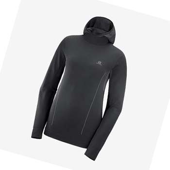 Salomon ESSENTIAL SEAMLESS Hettegensere Dame Svarte | NO3091XYU