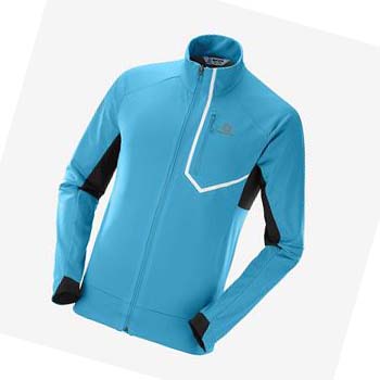 Salomon GORE-TEX INFINIUM™ WINDSTOPPER® PRO Jakke Herre Svarte | NO2365BEX