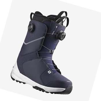 Salomon KIANA DUAL BOA Skistøvler Dame Blå | NO3537MQZ