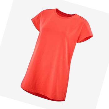 Salomon OUTLIFE SCOOP HEM TEE W T-skjorte Dame Oransje | NO3055SGL