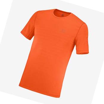 Salomon OUTLINE T-skjorte Herre Oransje | NO2374UZG