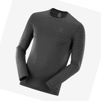 Salomon OUTLINE T-skjorte Herre Svarte | NO2376OKI