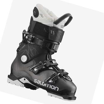 Salomon QST ACCESS 80 CH Skistøvler Dame Svarte Hvite | NO3551DFM