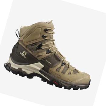 Salomon QUEST 4 GORE-TEX Fjellsko Herre Brune | NO2061CTV