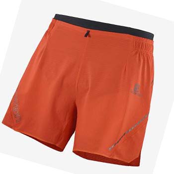 Salomon SENSE AERO 5'' Shorts Herre Oransje | NO2468CTV