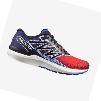 Salomon SONIC 5 BALANCE Løpesko Herre Rød Blå | NO2159TCE