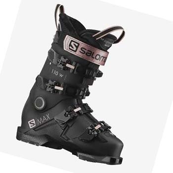 Salomon S/MAX 110 Skistøvler Dame Svarte | NO3553GSO