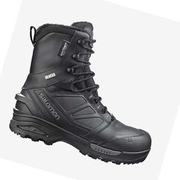 Salomon TOUNDRA FORCES CLIMASALOMON™ WATERPROOF Støvler Dame Svarte | NO3030SGL