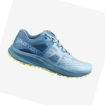 Salomon ULTRA W /PRO Trail Løpesko Dame Blå | NO2852JPQ