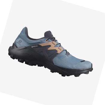 Salomon WILDCROSS 2 GORE-TEX Trail Løpesko Dame Blå | NO2856XYU