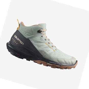 Salomon WoOUTPULSE MID GORE-TEX Fjellsko Dame Mint | NO2839AHK