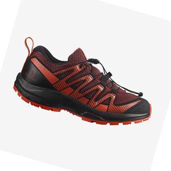 Salomon XA PRO V8 Fjellsko Barn Svarte Rød | NO3580JPQ