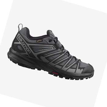 Salomon X CREST GORE-TEX Fjellsko Herre Svarte | NO2007XYU