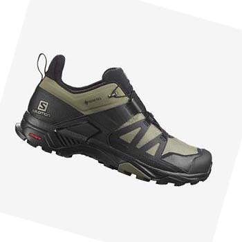 Salomon X ULTRA 4 GORE-TEX Fjellsko Herre Olivengrønne Svarte | NO2033XYU